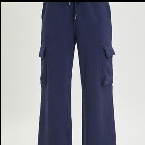 Navy cargo jersey style
